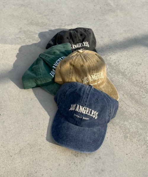 nemne store（ネンネストア）の「《Delfy》ロゴ入りピグメントキャップ（キャップ・レディース・ネイビー/グリーン/ベージュ/ブラック・フリー）」の6枚目の写真