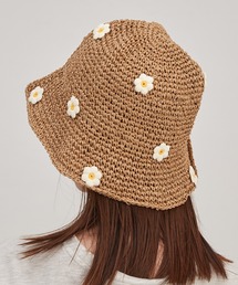 paravion | 【立体のモチーフがかわいい】フラワーモチーフハット(ハット)