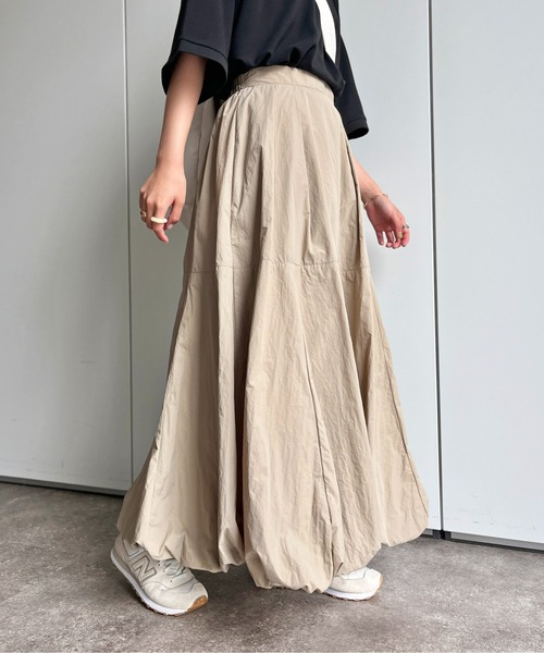 CPCM(シーピーシーエム)の「タフタバルーンスカート(スカート・レディース・オフホワイト/カーキ/ベージュ/ブラック/モカ・FREE)」の18枚目の写真