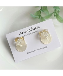 【amechan】海の泡（ピアス）(MA)