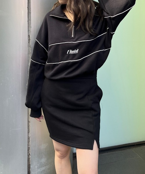 ROGER AND RAW（ロジャーアンドロウ）の「セパレート風ハーフジップ