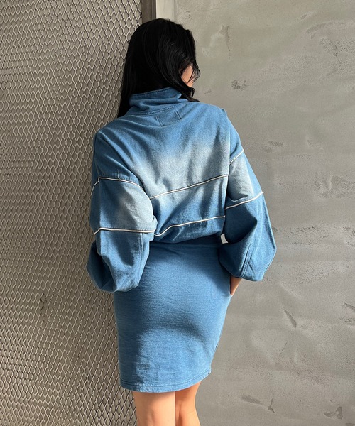 ROGER AND RAW（ロジャーアンドロウ）の「セパレート風ハーフジップ