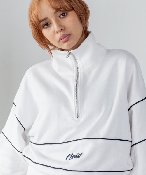 ROGER AND RAW（ロジャーアンドロウ）の「セパレート風ハーフジップ