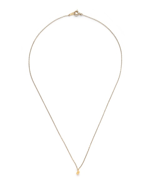 colleca la（コレカラ）の「[silver925]キューブネックレス〈金属アレルギー対応〉（ネックレス・レディース・シルバー/ゴールド・ﾌﾘ-）」の11枚目の写真