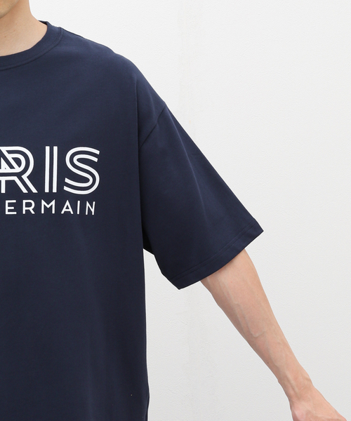 EDIFICE(エディフィス)の「【Paris Saint-Germain】トリコロール インライン プリントTシャツ(Tシャツ/カットソー・メンズ・ホワイト/ネイビー・X-LARGE/SMALL/LARGE/MEDIUM)」の8枚目の写真