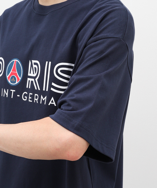 EDIFICE(エディフィス)の「【Paris Saint-Germain】トリコロール インライン プリントTシャツ(Tシャツ/カットソー・メンズ・ホワイト/ネイビー・X-LARGE/SMALL/LARGE/MEDIUM)」の9枚目の写真