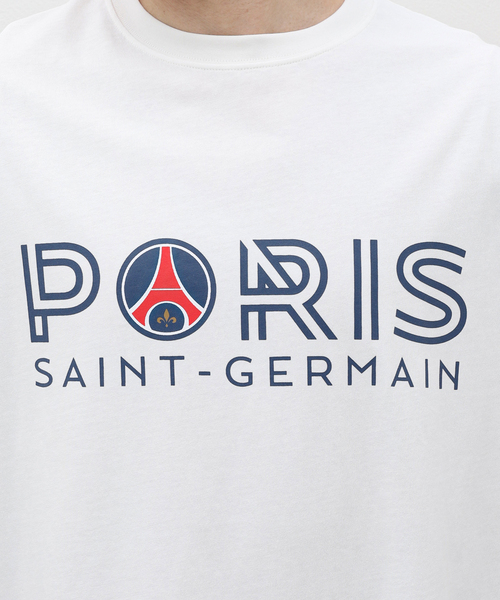 EDIFICE(エディフィス)の「【Paris Saint-Germain】トリコロール インライン プリントTシャツ(Tシャツ/カットソー・メンズ・ホワイト/ネイビー・X-LARGE/SMALL/LARGE/MEDIUM)」の11枚目の写真