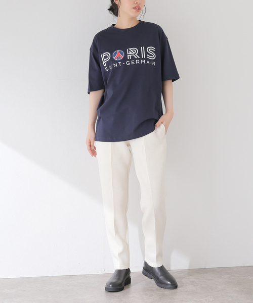 EDIFICE(エディフィス)の「【Paris Saint-Germain】トリコロール インライン プリントTシャツ(Tシャツ/カットソー・メンズ・ホワイト/ネイビー・X-LARGE/SMALL/LARGE/MEDIUM)」の21枚目の写真