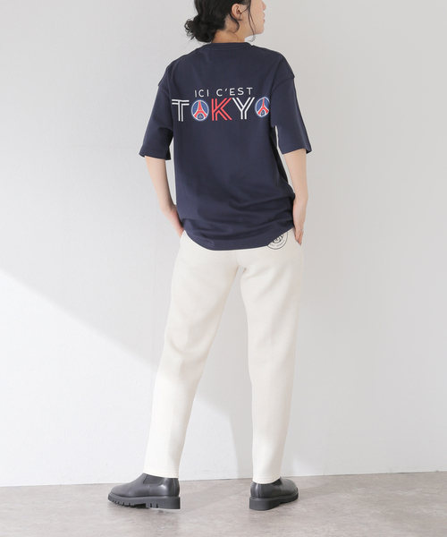 EDIFICE(エディフィス)の「【Paris Saint-Germain】トリコロール インライン プリントTシャツ(Tシャツ/カットソー・メンズ・ホワイト/ネイビー・X-LARGE/SMALL/LARGE/MEDIUM)」の22枚目の写真