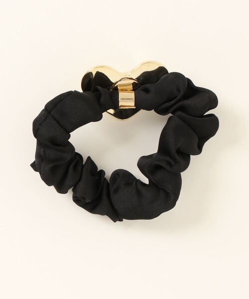 TONE SELECT GOODS（トーンセレクトグッズ）の「pur chouchou/メタルハートシュシュ P4071（シュシュ・レディース・イエローゴールド/ホワイトゴールド・FREE）」の6枚目の写真