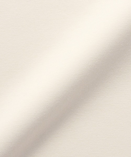 無印良品（ムジルシリョウヒン）の「二重編みスウェットシャツ（Tシャツ/カットソー・レディース・ブラック/ベージュ系1/アイボリー/ブラウン/チャコールグレー/ライトパープル/ライトブルー/スモーキーグリーン系・L/XXL/M/XL/S/XS）」の14枚目の写真