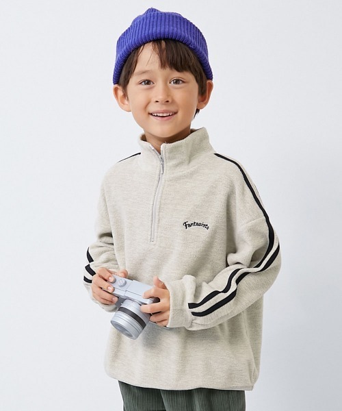 エアリーフリース ハーフジップ プルオーバー（スウェット）｜devirock