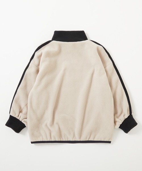 devirock（デビロック）の「エアリーフリース ハーフジップ プルオーバー（スウェット・キッズ・その他3/その他1/その他2/その他4/その他6/その他5/パープル系1/ブルー系1/ベージュ系1・100cm/140cm/160cm/110cm/130cm/120cm/150cm）」の16枚目の写真