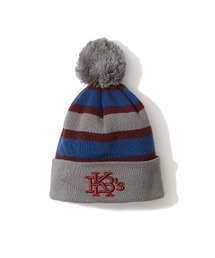KEBOZ（ケボズ）の「BORDER POM BEANIE（ニットキャップ/ビーニー・メンズ）」