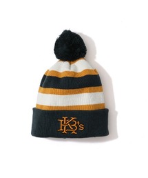 KEBOZ | BORDER POM BEANIE(ニットキャップ/ビーニー)