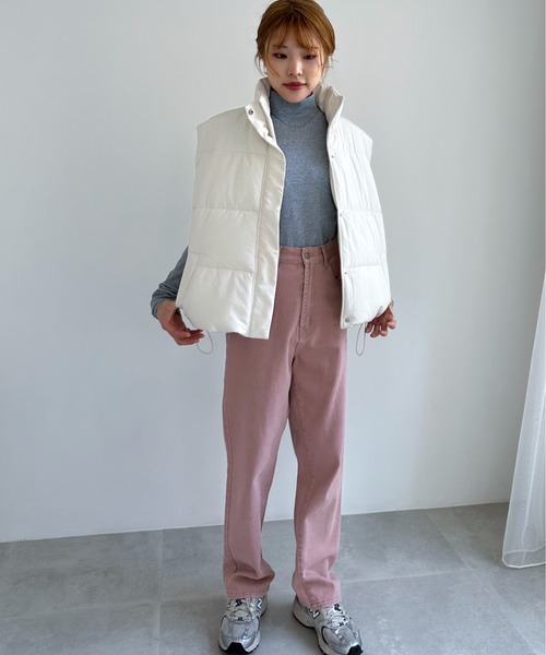 EPIMI E'PIMMY（エピミエピミー）の「ハイネックラメカットプルオーバー（Tシャツ/カットソー・レディース・ブラック/シルバーグレー/オフホワイト・MEDIUM）」の11枚目の写真