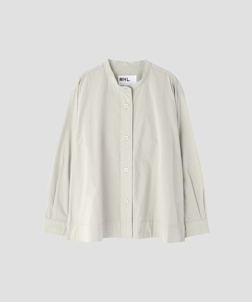 MHL.（エムエイチエル）の「NATURAL COTTON CHAMBRAY（シャツ/ブラウス