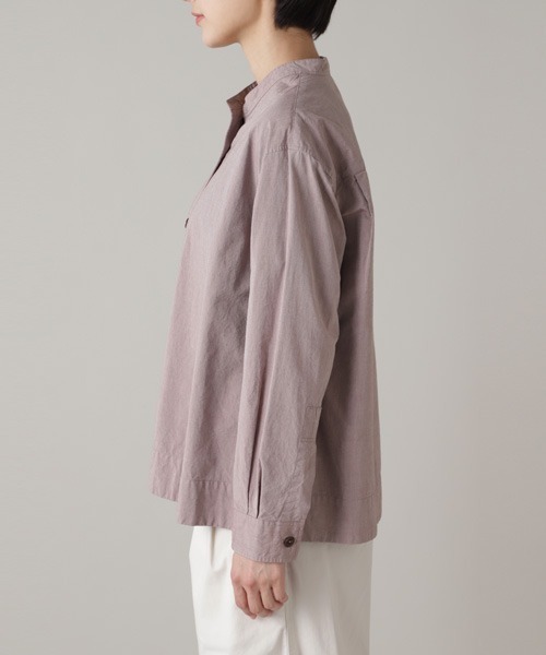 MHL.（エムエイチエル）の「NATURAL COTTON CHAMBRAY（シャツ/ブラウス