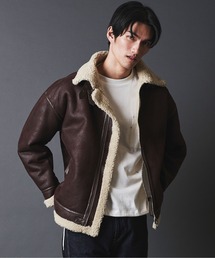 THE TWENTYSEVEN:FAKE MOUTON B-3 BLOUSON フェイクムートン B-3ブルゾン