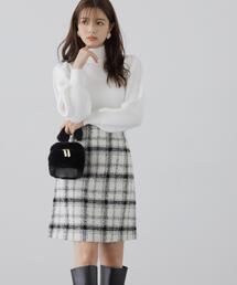 PROPORTION BODY DRESSING | チェック台形ミニスカート / 1213220004(スカート)