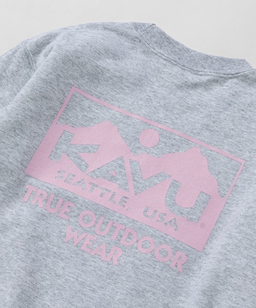 KAVU（カブー）の「KAVU/カブー True Logo Sweat/トゥルーロゴスウェット（スウェット・メンズ・グレー/ブラック/アッシュグレー/パープル/チャコールグレー/ホワイト/ネイビー/サンドベージュ・LARGE/X-LARGE/MEDIUM）」の16枚目の写真