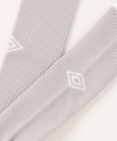 UMBRO(アンブロ)の「【UMBROxBELPERxM】LOGO SOCKS(ソックス/靴下・レディース・オリーブ/ライトグレー・M/L)」の16枚目の写真