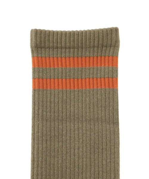 UMBRO(アンブロ)の「【UMBROxBELPERxM】LOGO SOCKS(ソックス/靴下・レディース・オリーブ/ライトグレー・M/L)」の14枚目の写真