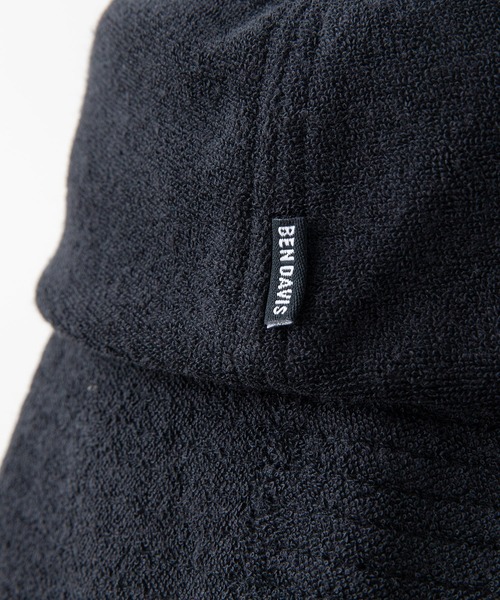 BEN DAVIS（ベンデイビス）の「【BEN DAVIS/ベンデイビス】パイル　バケットハット BDW-8673　ワンポイントロゴ刺繍（ハット・メンズ・ホワイト/ブラック・FREE）」の19枚目の写真
