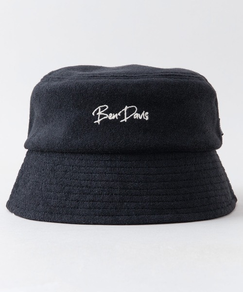BEN DAVIS（ベンデイビス）の「【BEN DAVIS/ベンデイビス】パイル　バケットハット BDW-8673　ワンポイントロゴ刺繍（ハット・メンズ・ホワイト/ブラック・FREE）」の12枚目の写真