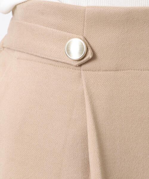 DRESKIP（ドレスキップ）の「◆きっと虜になる　あったかジャージ両面起毛 タブ付パンツ【SHOO WARM】（その他パンツ・レディース・グリーン系/ライトベージュ/ブラック/サンドベージュ・03/04/02）」の9枚目の写真