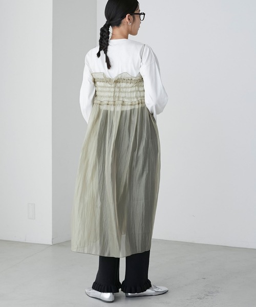 Theory　2021SS　フリルディテール ニットパンツ ✤2021SS セオリー Theory フリルディテール ニットパンツ✤