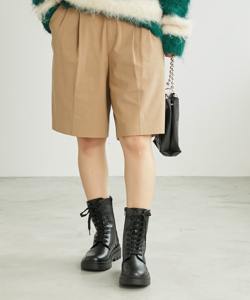 Chaco closet（チャコ クローゼット）の「レースアップトラックソールミドルブーツ（ブーツ・レディース・ダークブラウン/ブラック・M/L/S）」の7枚目の写真