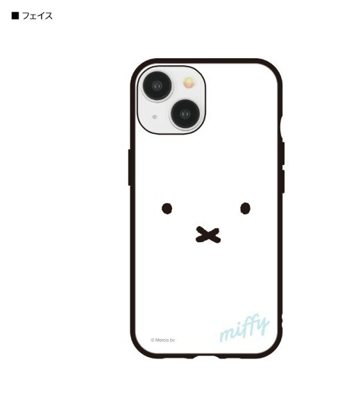 Miffy( ミッフィー)の「miffy/ミッフィー IIIIfit iPhone 15/14/13 対応ケース(スマホケース/カバー・レディース・ベージュ/ホワイト/グレー・ONE SIZE)」の2枚目の写真