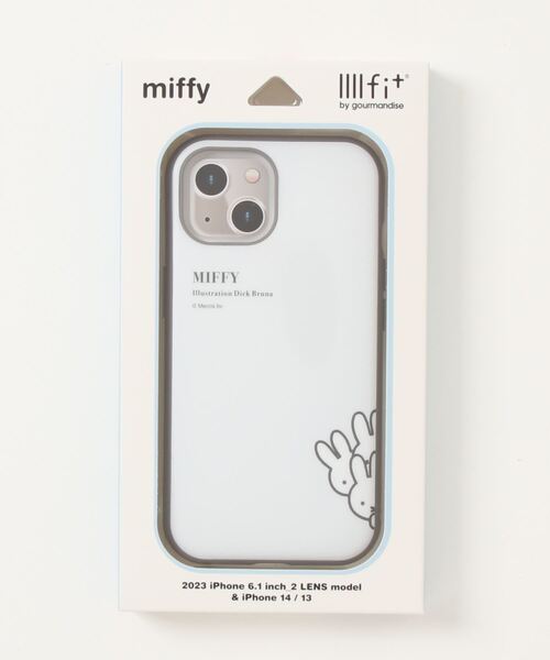 Miffy( ミッフィー)の「miffy/ミッフィー IIIIfit iPhone 15/14/13 対応ケース(スマホケース/カバー・レディース・ベージュ/ホワイト/グレー・ONE SIZE)」の7枚目の写真