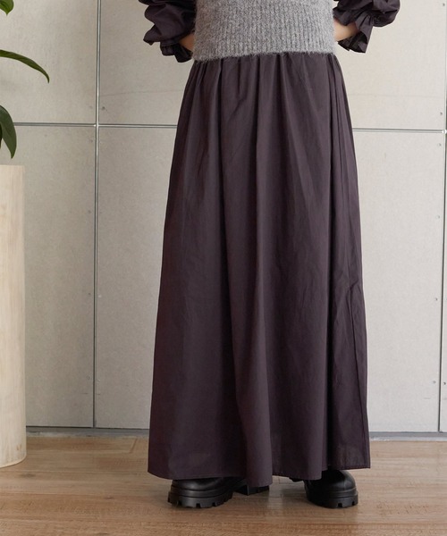 w closet（ダブルクローゼット）の「後ろリボンワンピース×ニットキャミセット（ワンピース・レディース・ベージュ/スミクロ/キナリ・FREE）」の21枚目の写真