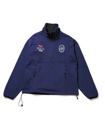 《BEN DAVIS》ハーフジップスウェト リサイクルコットン混