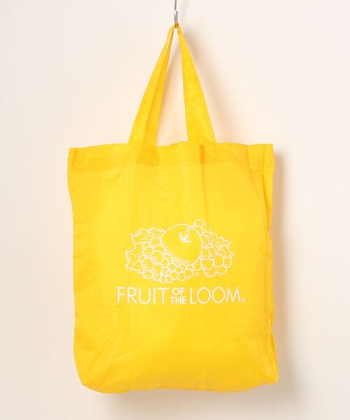 IO(イオ)(イオ)の「FRUIT OF THE LOOM/ パッカブルトートバック PACABLE TOTE BAG-14575500(トートバッグ・レディース・ブラック/イエロー/グリーン・ONESIZE)」の3枚目の写真