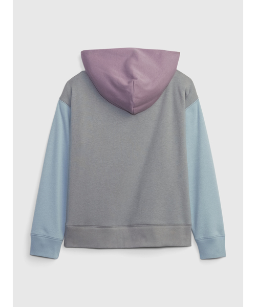 GAP(ギャップ)の「カラーブロック GAPアーチロゴパーカー (キッズ)(パーカー・キッズ・ネイビー/グレー・XL/XXL/L/S/M)」の3枚目の写真