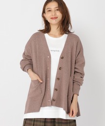 studio CLIP | 【WEB限定/マシンウォッシャブル/速乾】ソフィニー12ケージ細見ゆったりカーディガン(カーディガン/ボレロ)