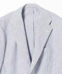 23SS✨XL相当 ビームスエフ イージーシアサッカージャケット 紺 52 23SS✨XL相当 ビームスエフ イージーシアサッカージャケット 紺 52