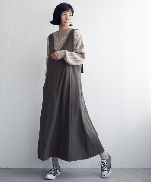 Ｖネック２ＷＡＹジャンスカ（ジャンパースカート）｜LBC（エルビーシー）