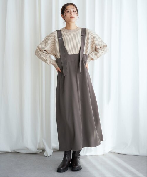 Ｖネック２ＷＡＹジャンスカ（ジャンパースカート）｜LBC（エルビーシー）