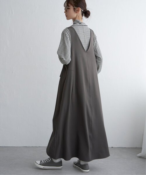 Ｖネック２ＷＡＹジャンスカ（ジャンパースカート）｜LBC（エルビーシー）