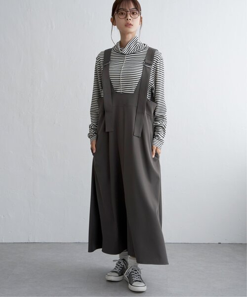 Ｖネック２ＷＡＹジャンスカ（ジャンパースカート）｜LBC（エルビーシー）