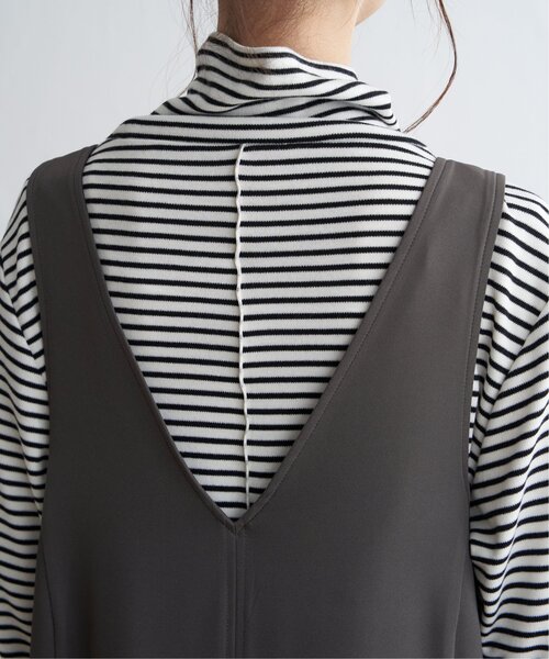 Ｖネック２ＷＡＹジャンスカ（ジャンパースカート）｜LBC（エルビーシー）