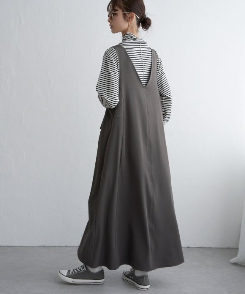 Ｖネック２ＷＡＹジャンスカ（ジャンパースカート）｜LBC（エルビーシー）