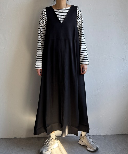 Ｖネック２ＷＡＹジャンスカ（ジャンパースカート）｜LBC（エルビーシー）