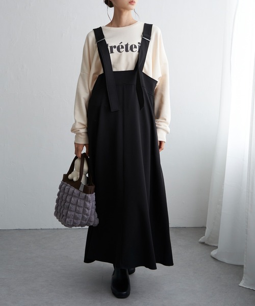 Ｖネック２ＷＡＹジャンスカ（ジャンパースカート）｜LBC（エルビーシー）