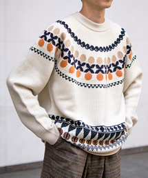 EDIFICE LA BOUCLE | 【LA BOUCLE / ラブ―クル】スカンジナビア フェアアイルニット(ニット/セーター)