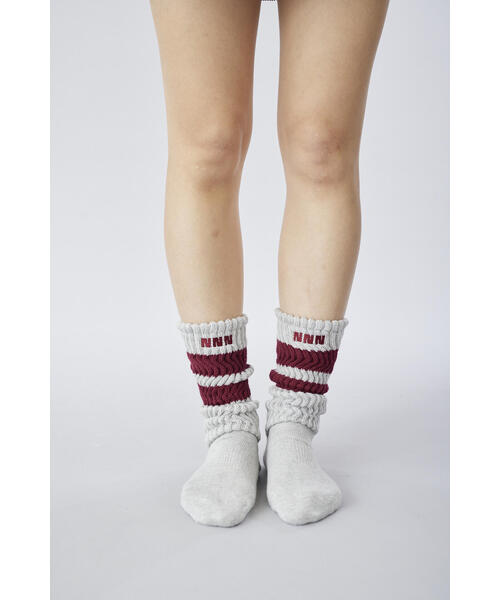 NBB WEEKEND ストレートパンツ ホワイト NBB WEEKEND ストレートパンツ ホワイト
